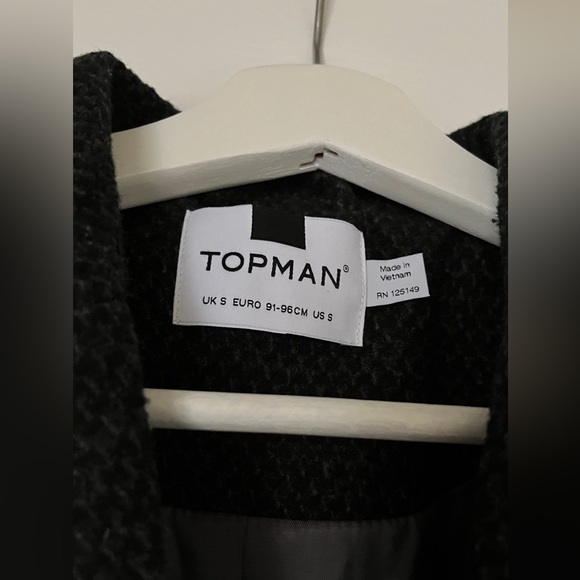 Topman classic fit coat - Picture 4 of 4
